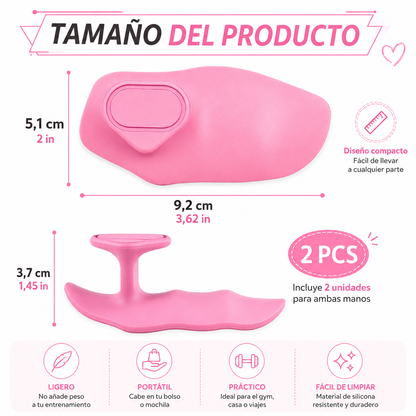 Agarre ergonómico para pesas
